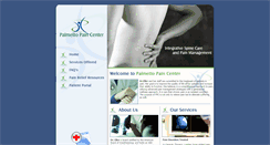 Desktop Screenshot of palmettopaincenter.com